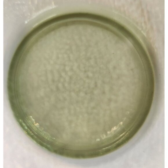 Avocado Green Glass Dip Serving Bowl, Condiment dish, - Picture 5 of 9